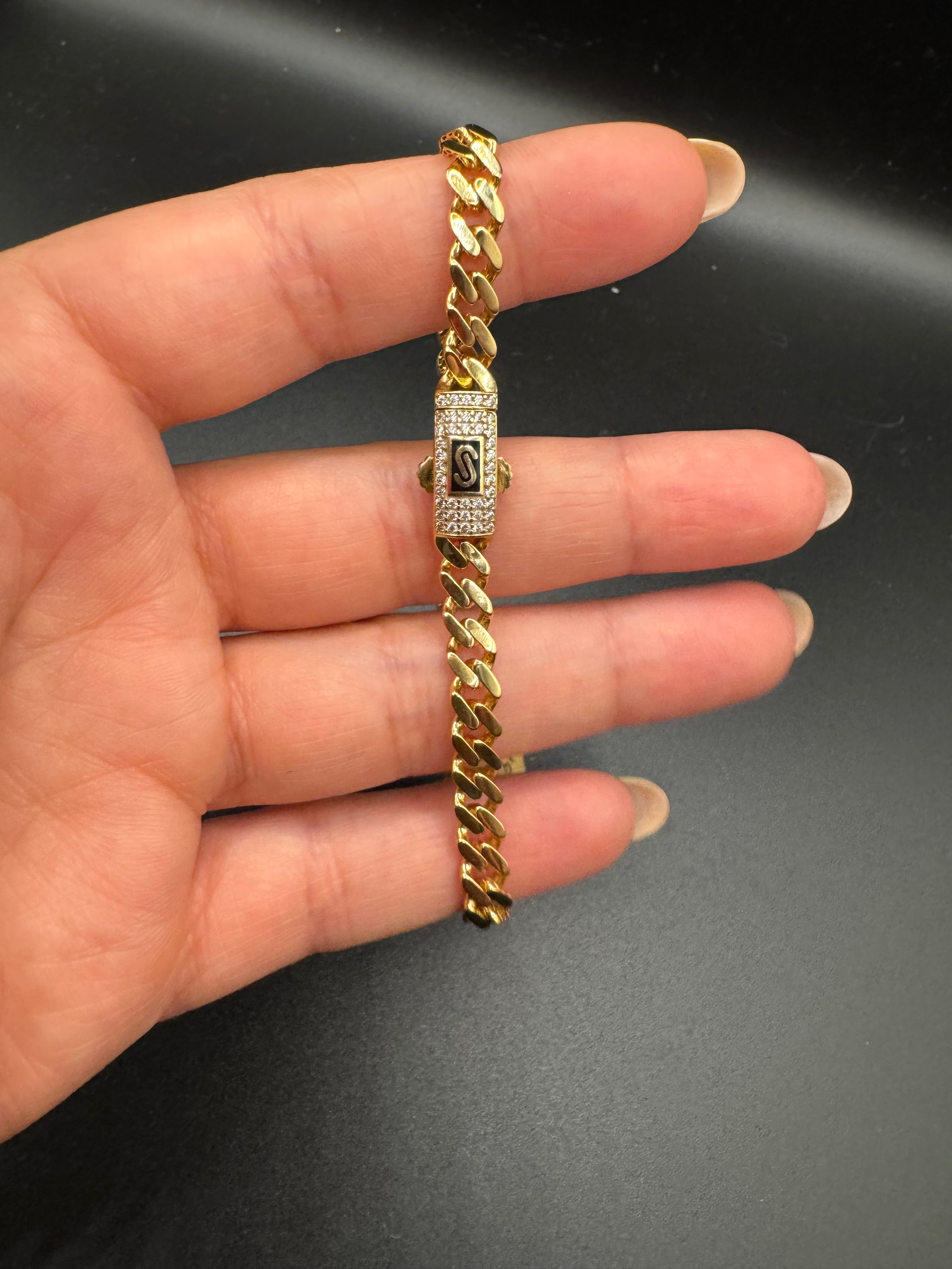 Manilla Mónaco en 14k