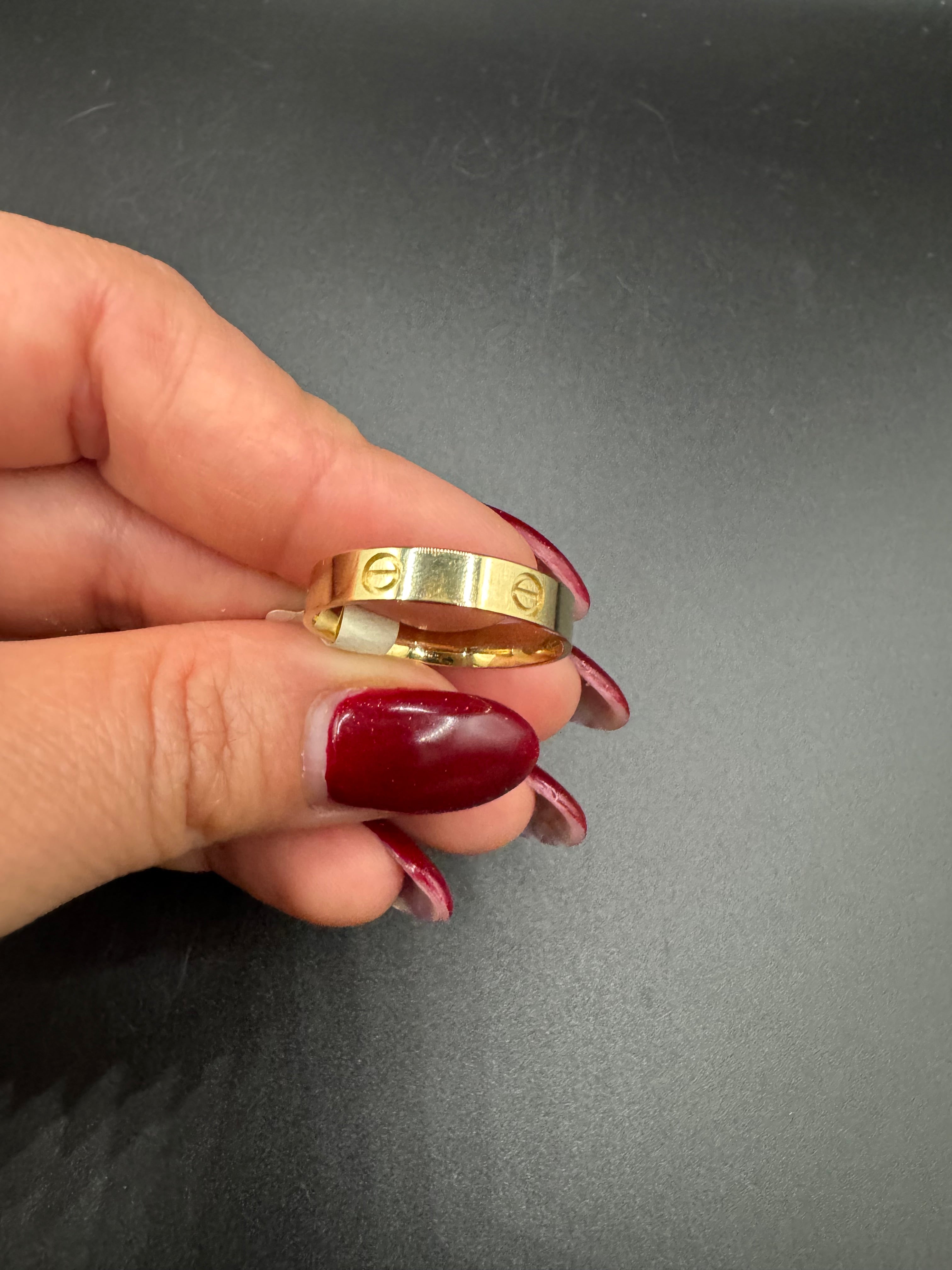 Anillo Cartier 10k