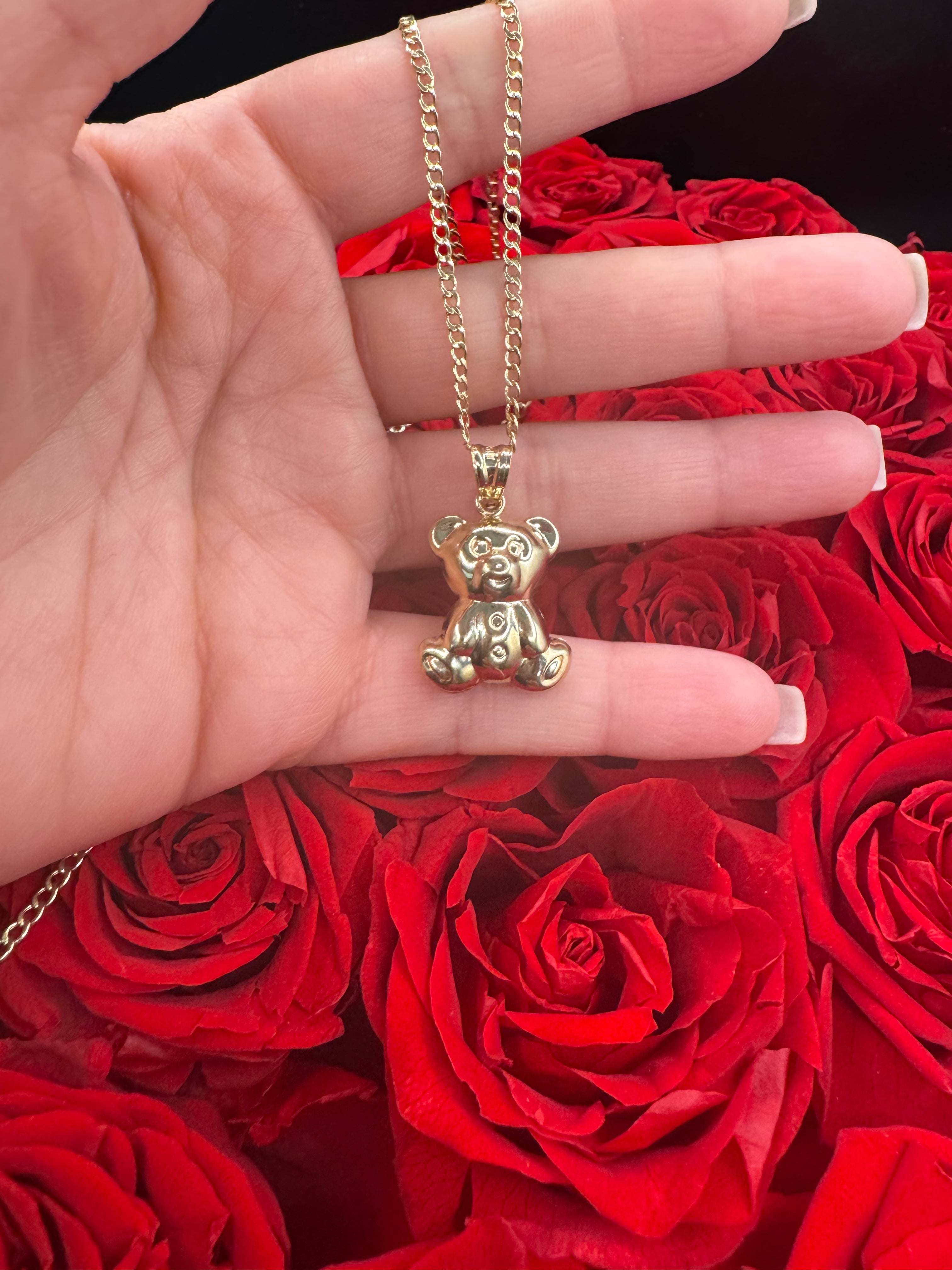 Cadena corte de brillo 10k