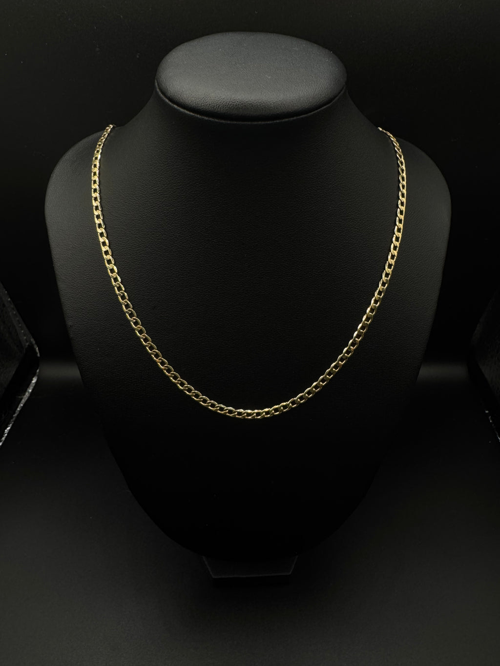 Cadena de 14k estilo eslabón cubano
