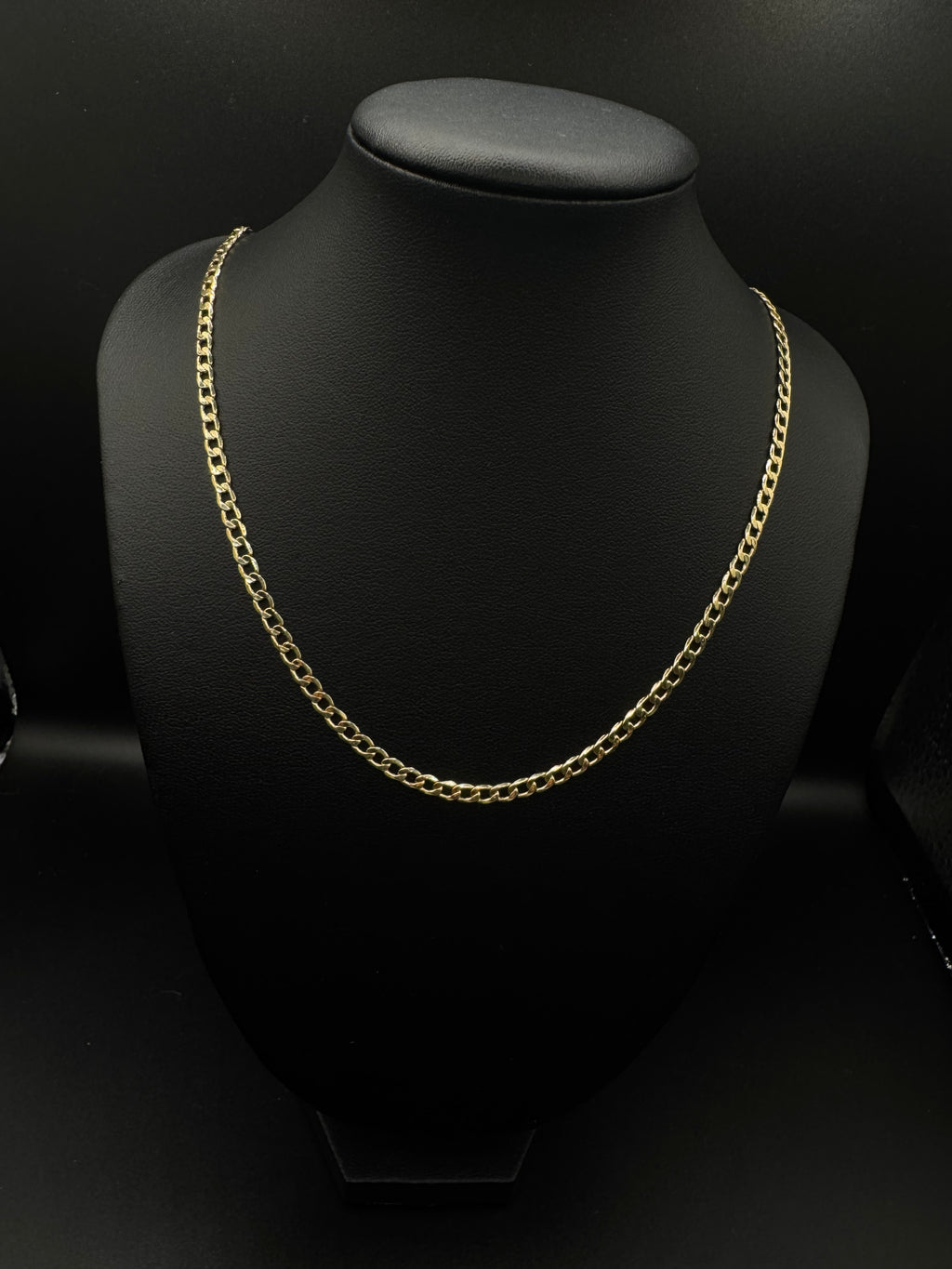 Cadena de 14k estilo eslabón cubano