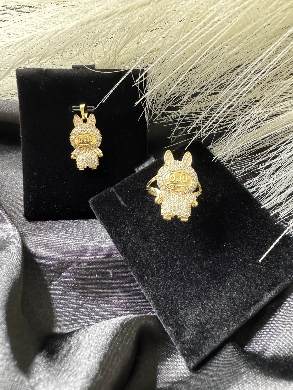 Set de Anillo y dije en 10k